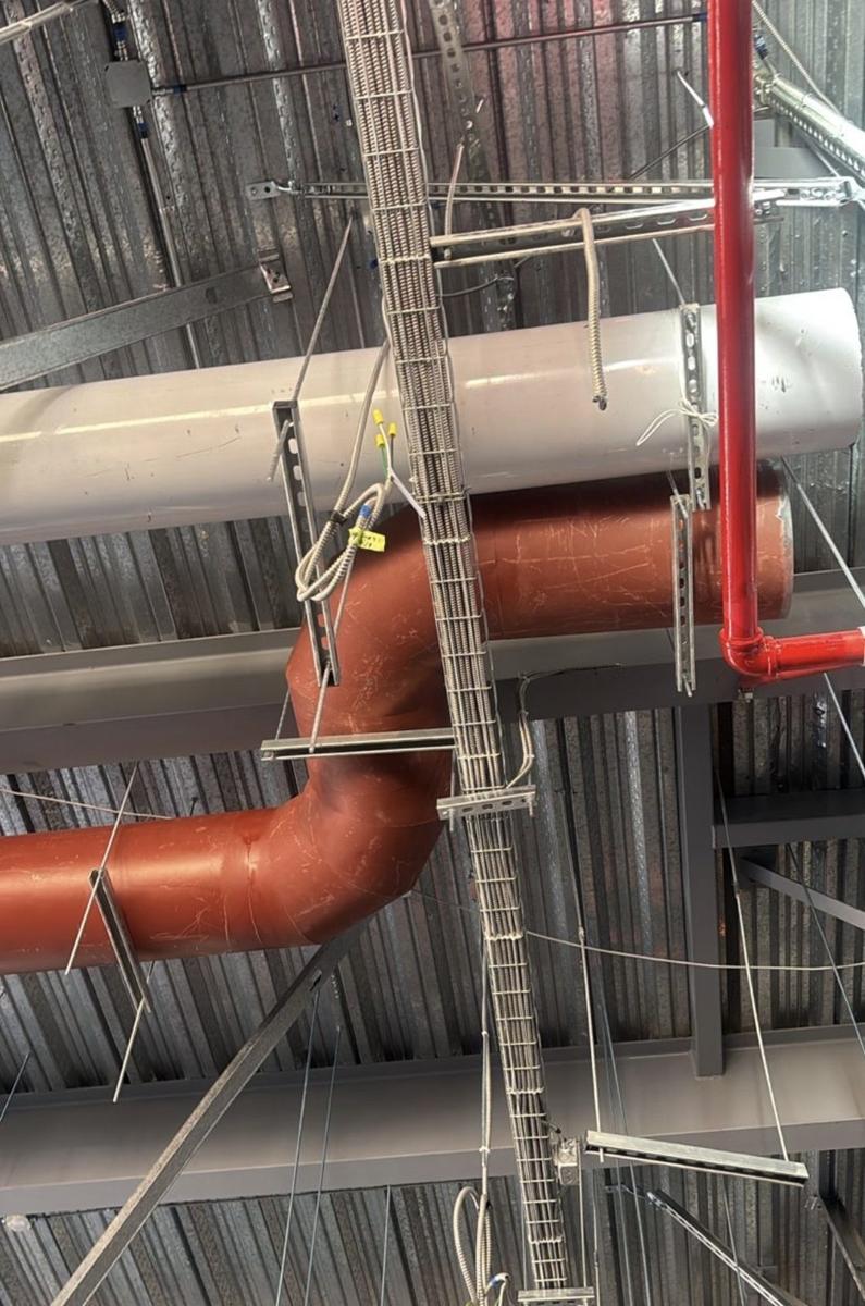 Revisión de instalación mecánica en obra