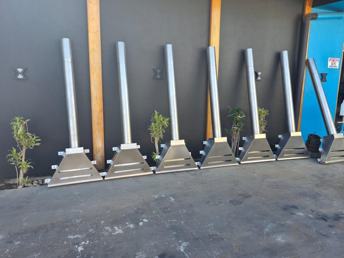 Chimeneas en acero inoxidable